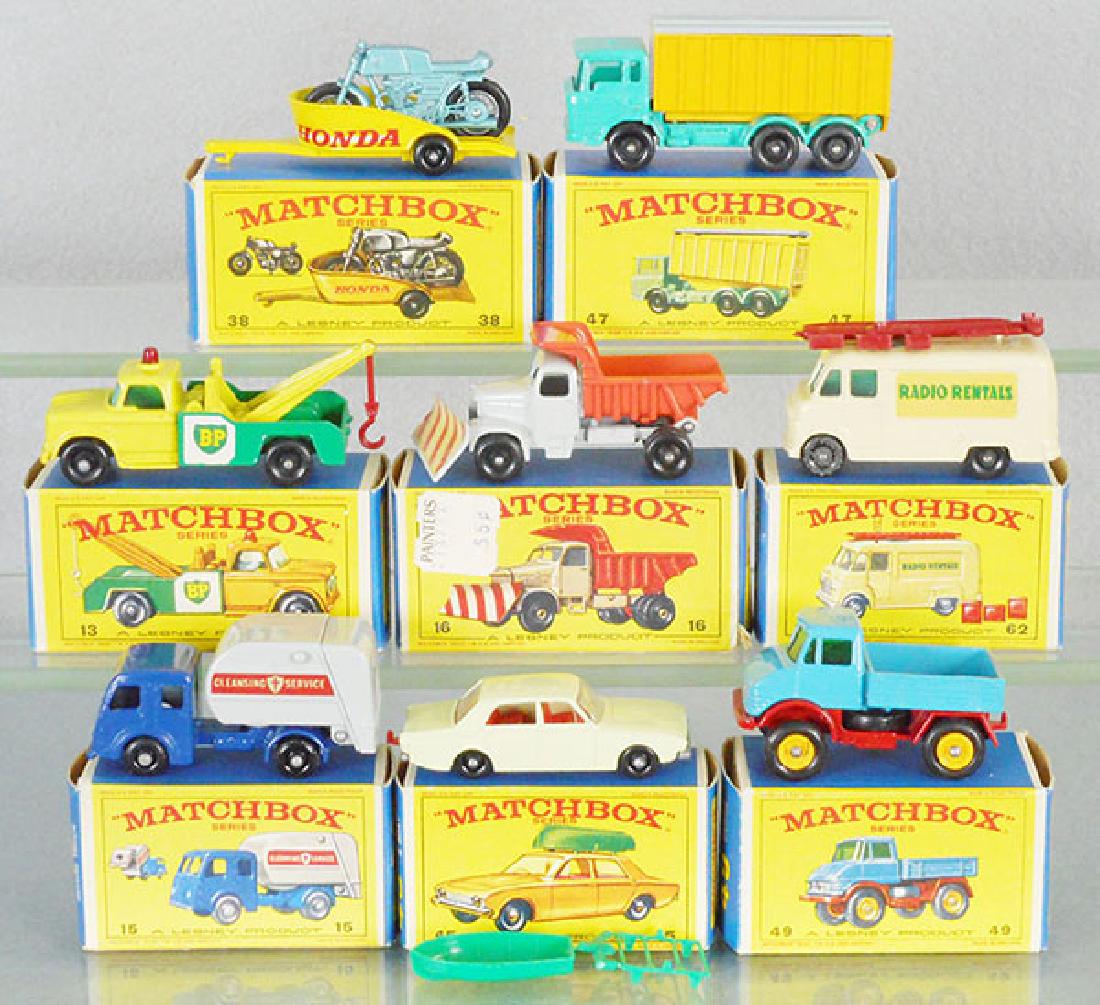 8 MATCHBOX VEHICLES (1 of 1)