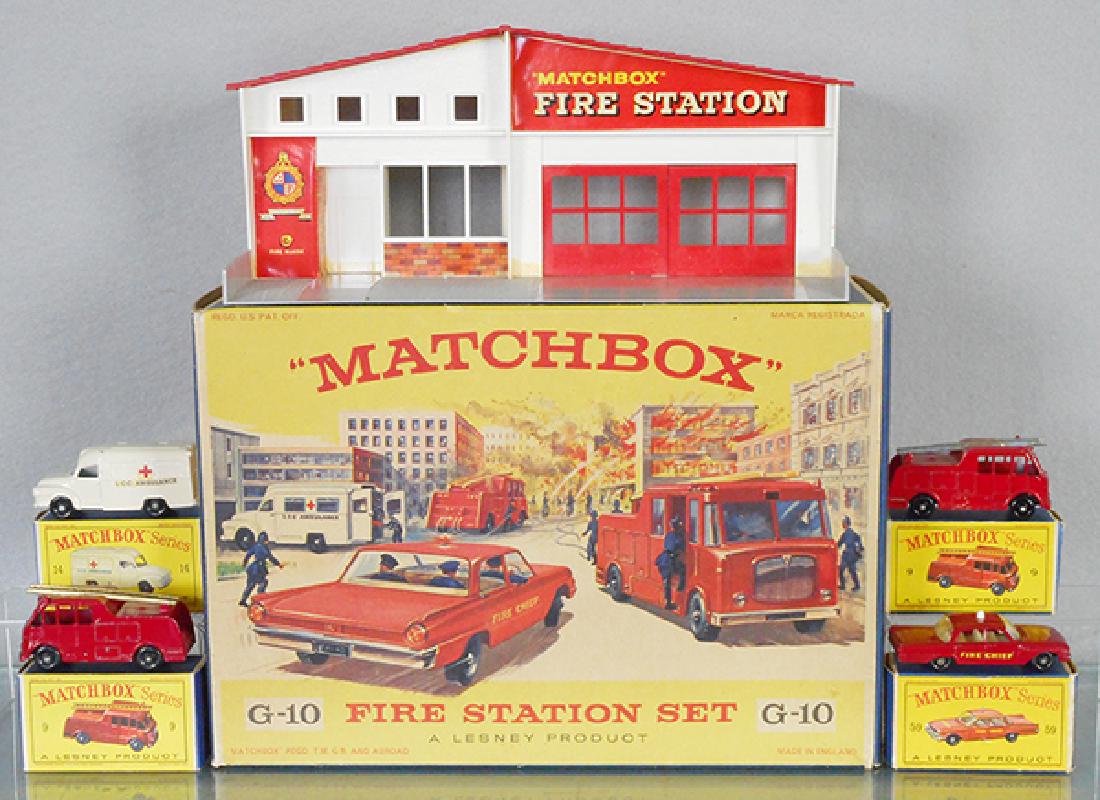 MATCHBOX GIFT SET 10 FIRE STATION (1 of 1)
