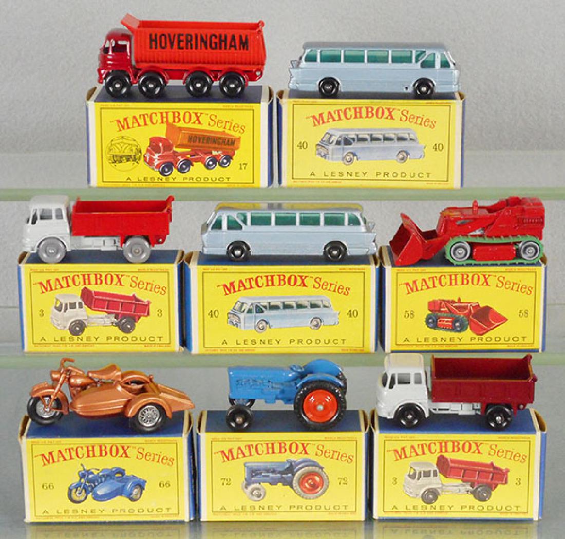 8 MATCHBOX VEHICLES (1 of 1)