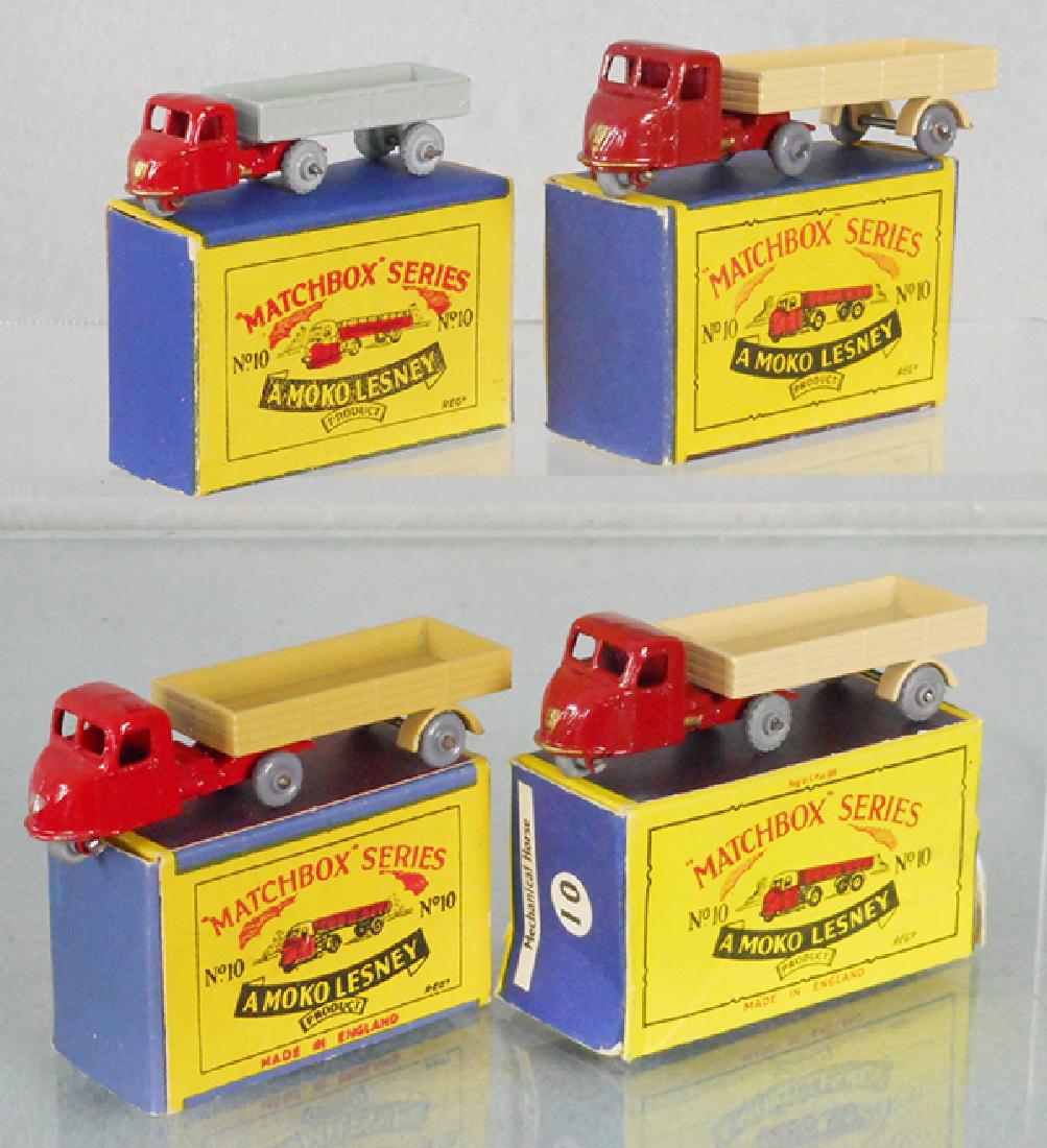 4 MATCHBOX MECHANICAL HORSE & TRAILERS (1 of 1)