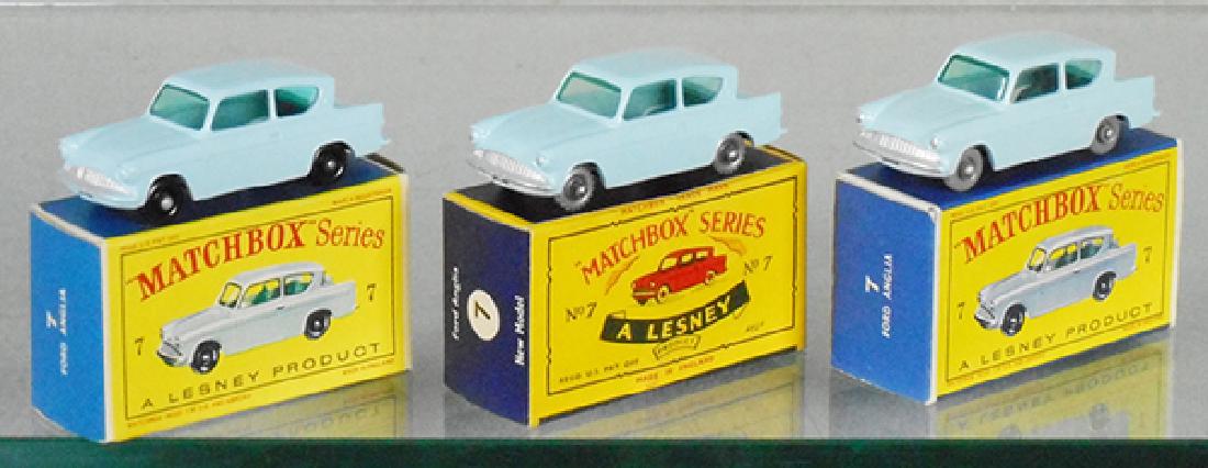 3 MATCHBOX FORD ANGLIAS (1 of 1)