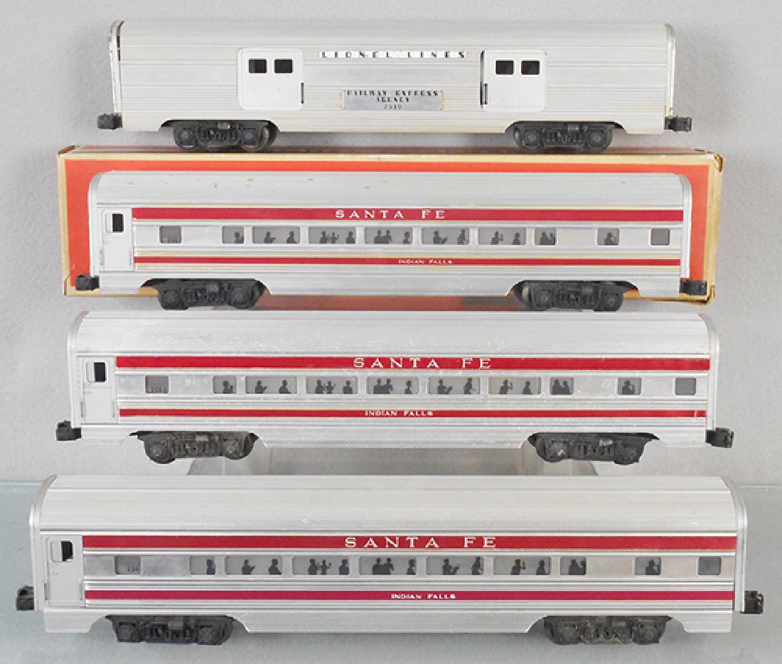 LIONEL SANTA FE PASSENGER CARS (1 of 1)