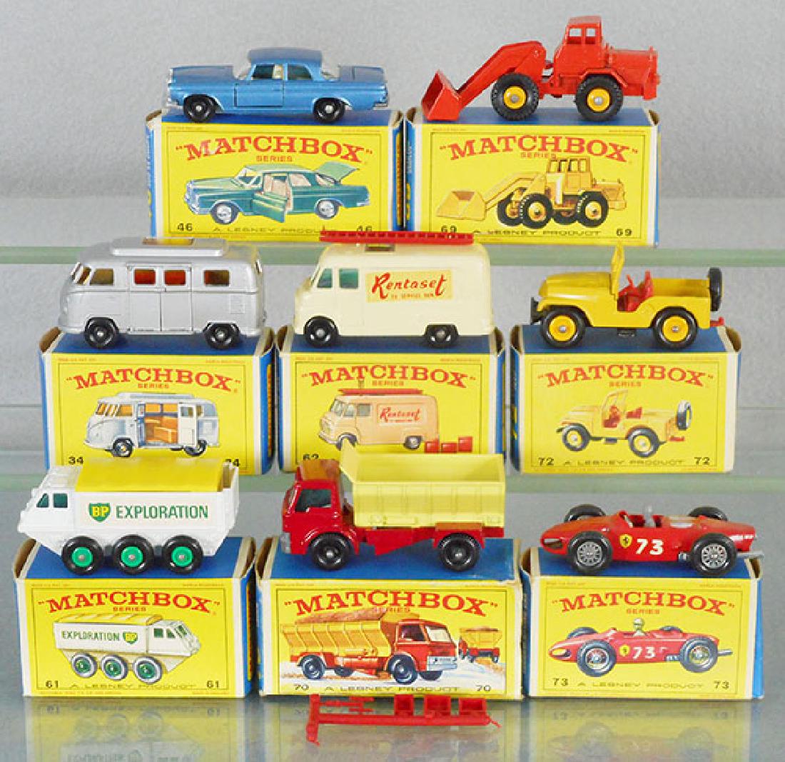 8 MATCHBOX VEHICLES (1 of 1)