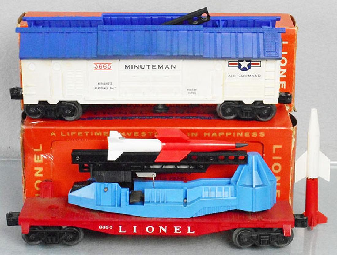 2 LIONEL SPACE CARS (1 of 1)