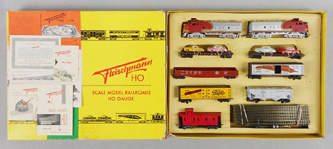FLEISCHMANN 1344/78 SANTA FE FREIGHT SET (1 of 1)
