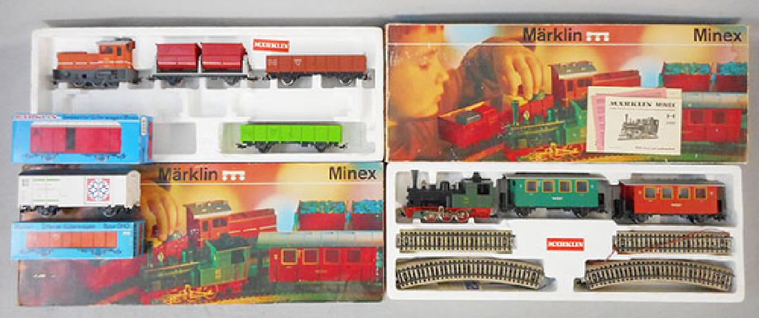 2 MARKLIN MINEX TRAIN SETS (1 of 1)