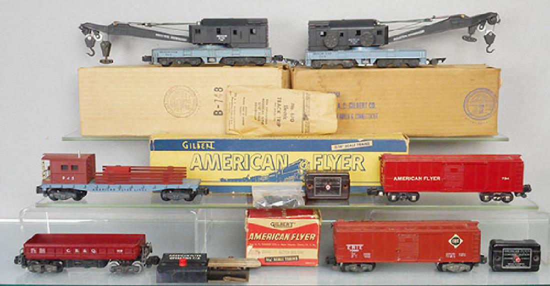 6 AMERICAN FLYER FREIGHT CARS (1 of 1)
