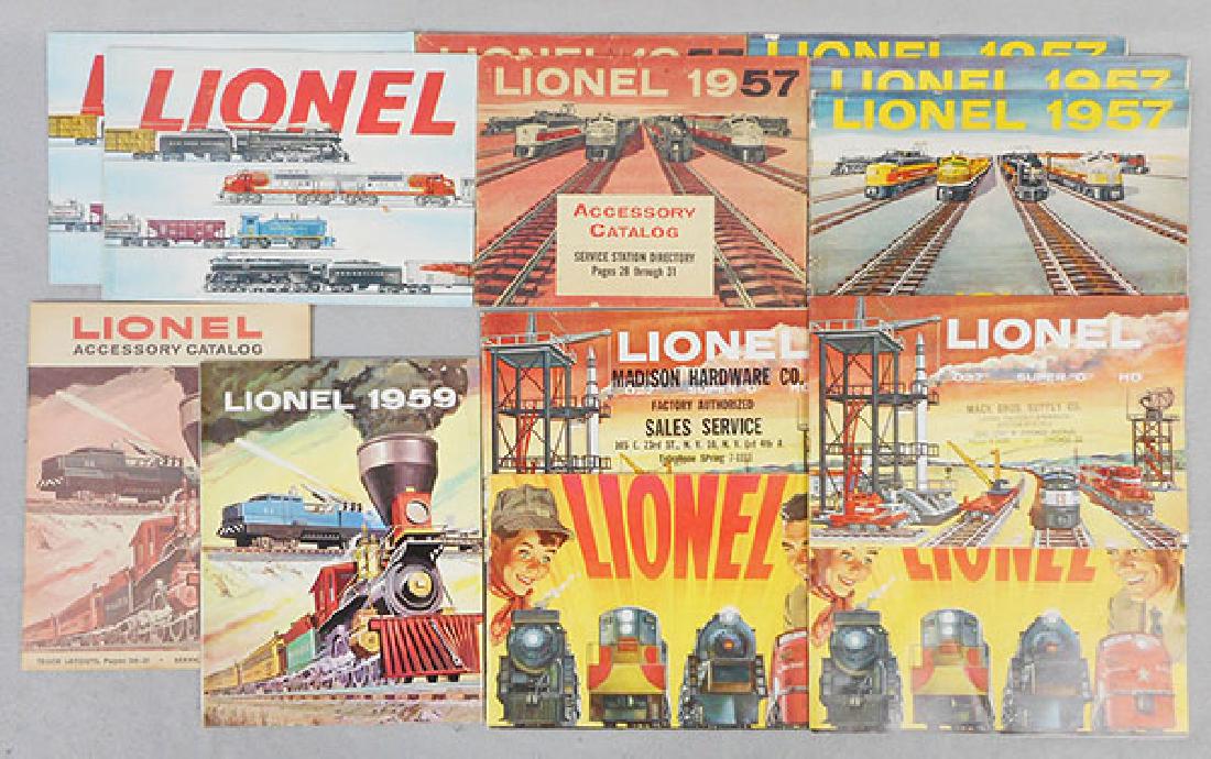 13 LIONEL CATALOGS (1 of 1)