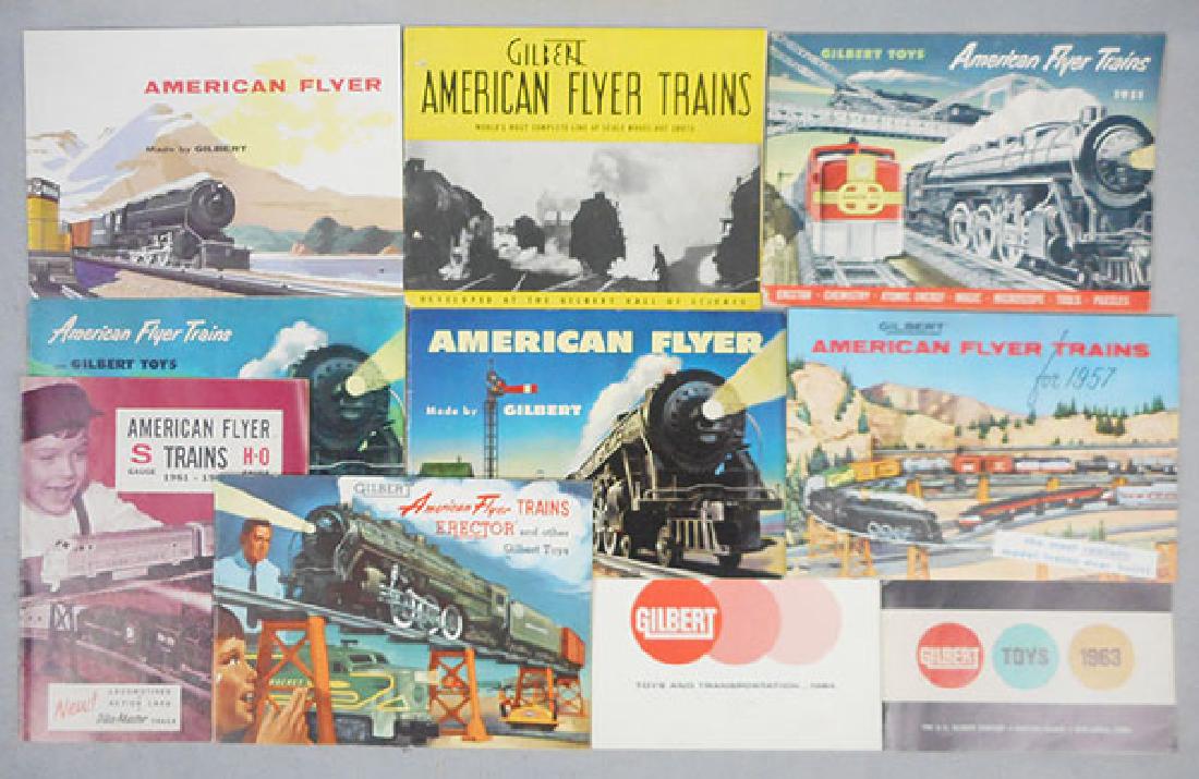 10 AMERICAN FLYER CATALOGS (1 of 1)