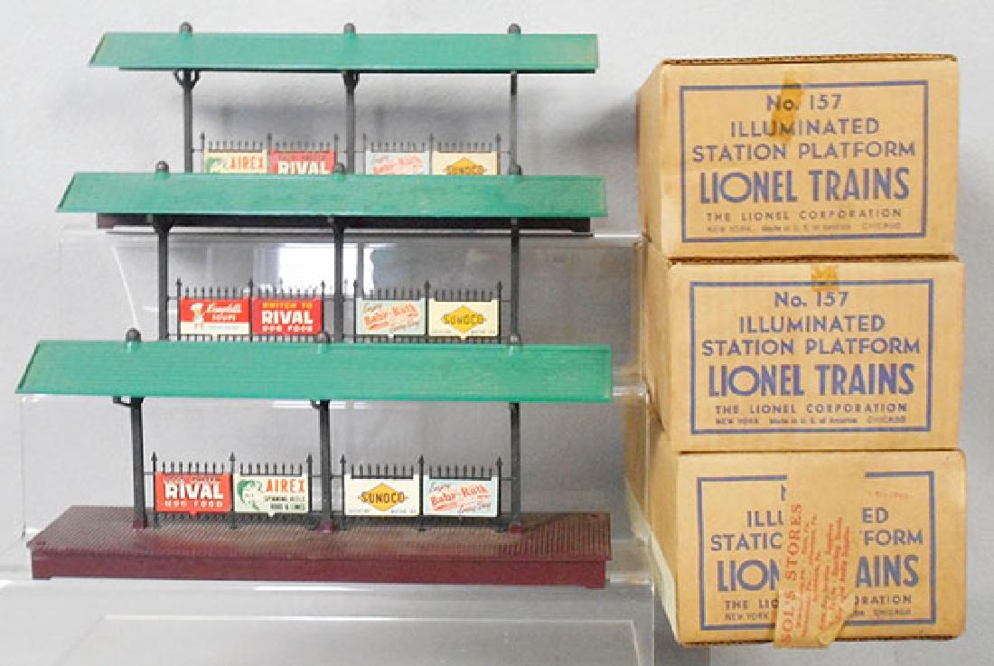 3 LIONEL 157 STATION PLATFORMS (1 of 1)