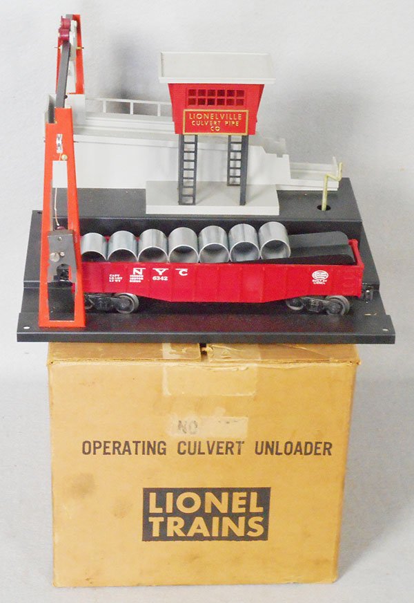 LIONEL 346 OPERATING CULVERT UNLOADER (1 of 1)