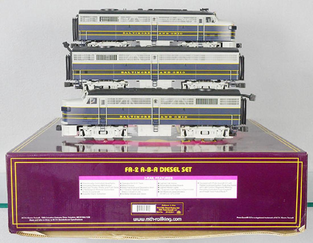 MTH B&O ABBA F3 DIESELS (1 of 1)