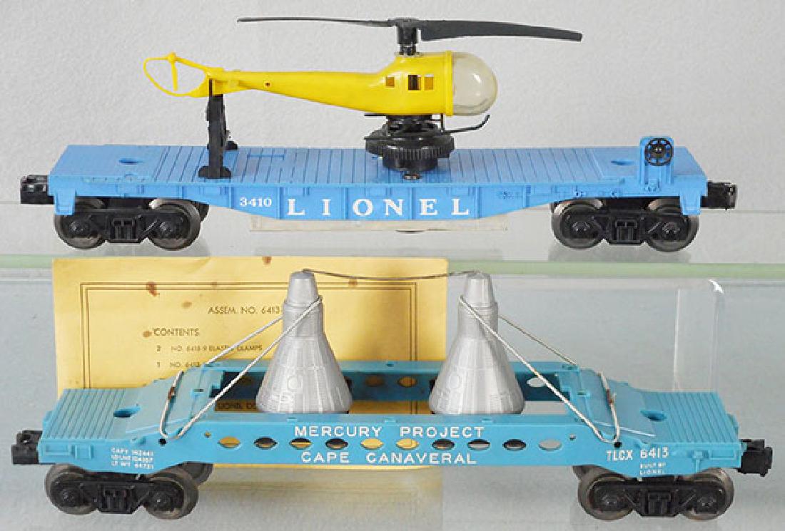 2 LIONEL SPACE CARS (1 of 1)