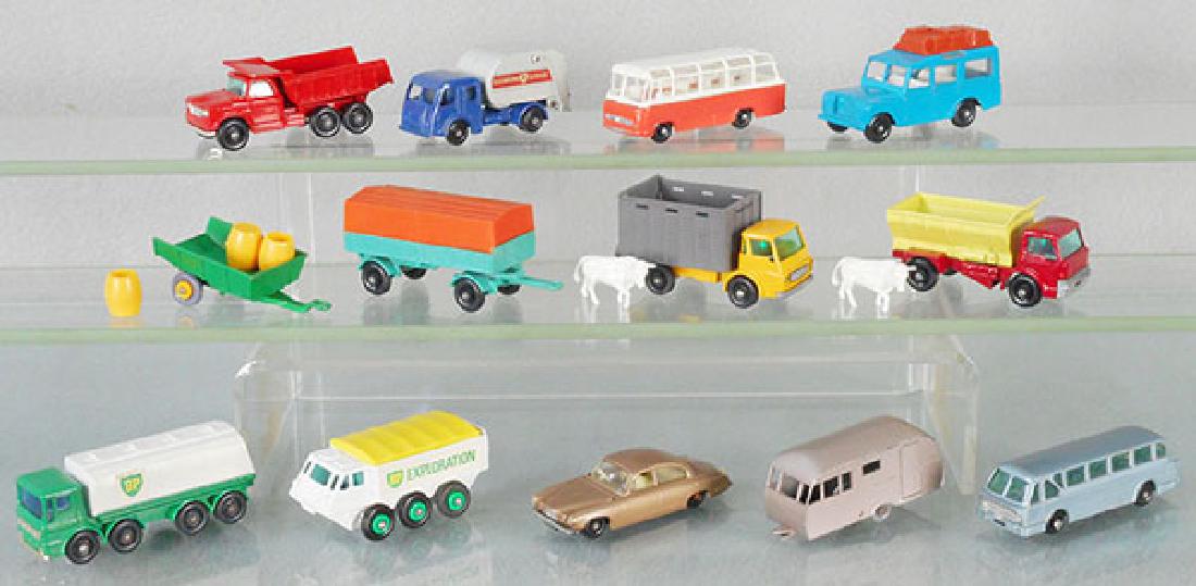 13 MATCHBOX VEHICLES (1 of 1)