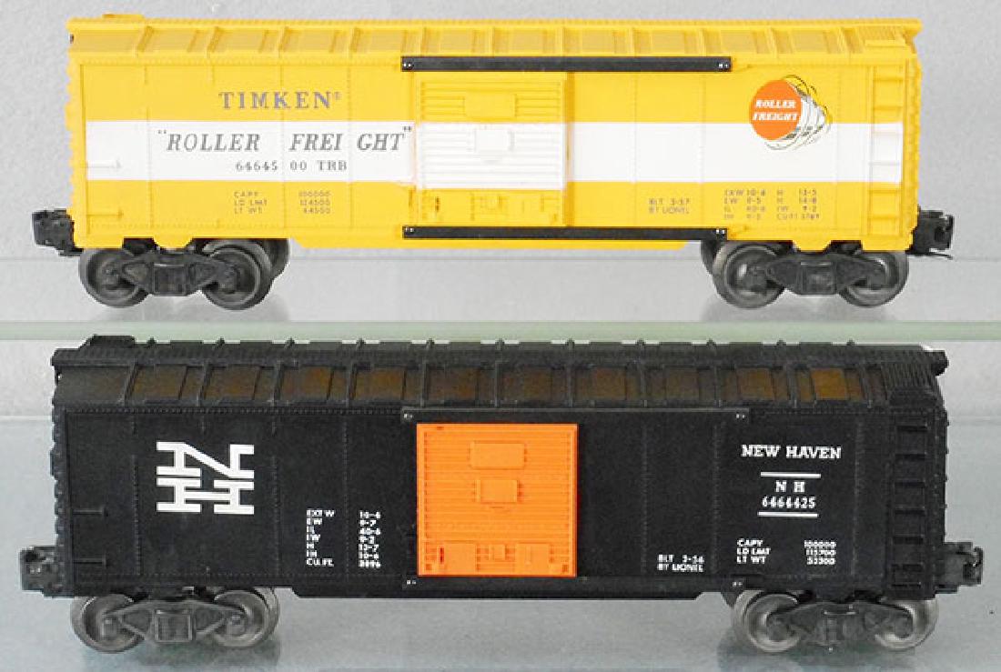 2 LIONEL 6464 BOX CARS (1 of 1)