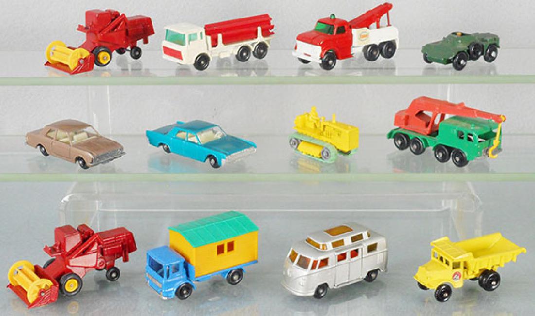 12 MATCHBOX VEHICLES (1 of 1)