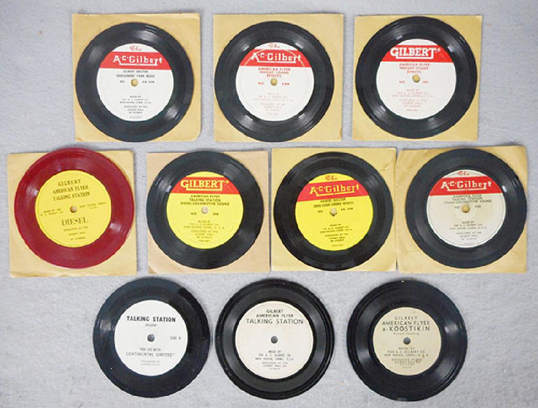 10 AMERICAN FLYER RECORDS (1 of 1)