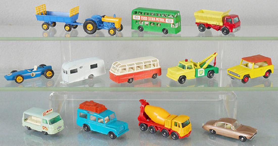 13 MATCHBOX VEHICLES (1 of 1)