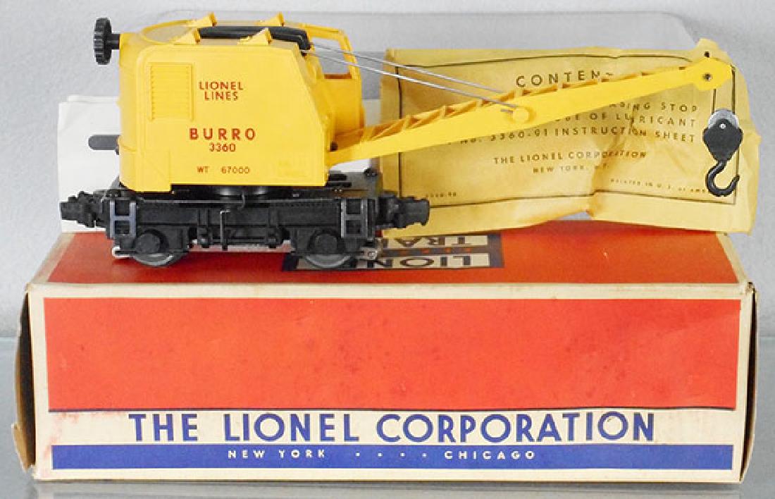 LIONEL 3360 BURRO CRANE (1 of 1)