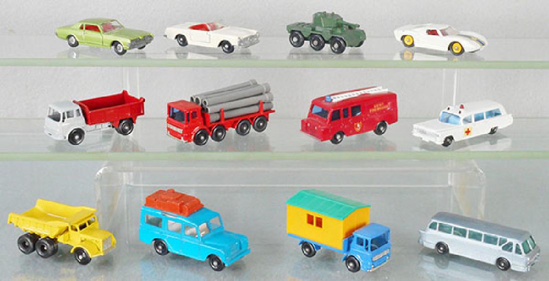 12 MATCHBOX VEHICLES (1 of 1)