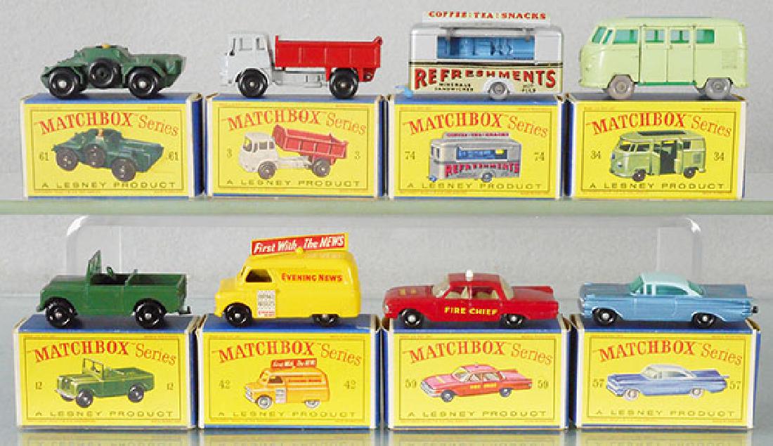 8 MATCHBOX VEHICLES (1 of 1)