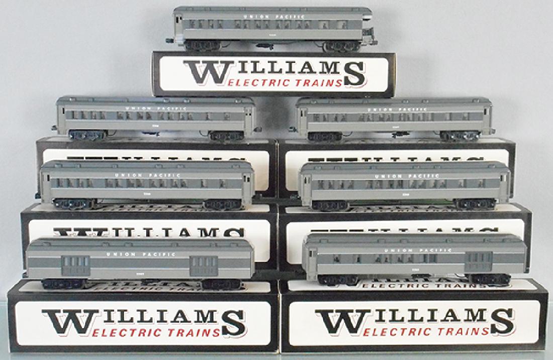 7 WILLIAMS UP PASSENGER CARS: O ga, Madison-style coaches, orig boxes, C9-10.