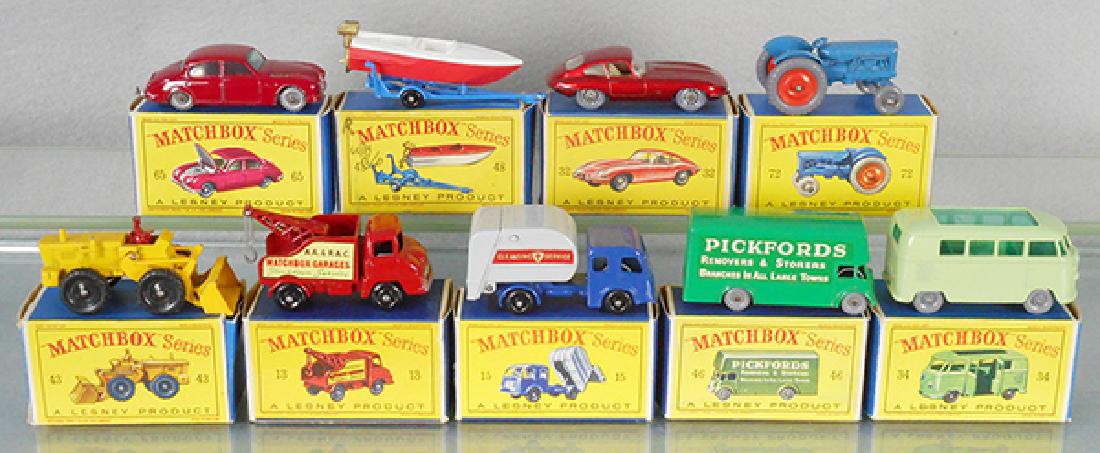 9 MATCHBOX VEHICLES (1 of 1)