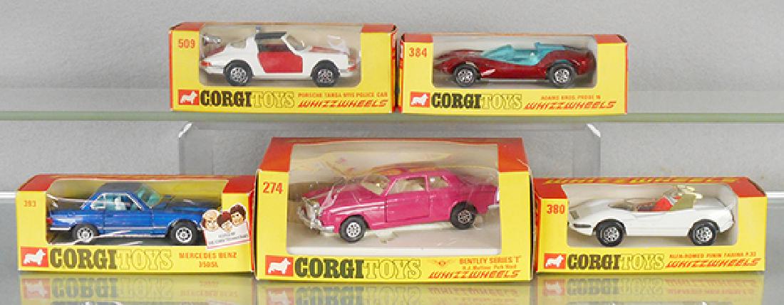 5 CORGI WHIZZWHEELS AUTOS (1 of 1)