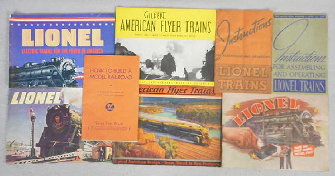 LIONEL & AMERICAN FLYER PAPER LOT (1 of 1)