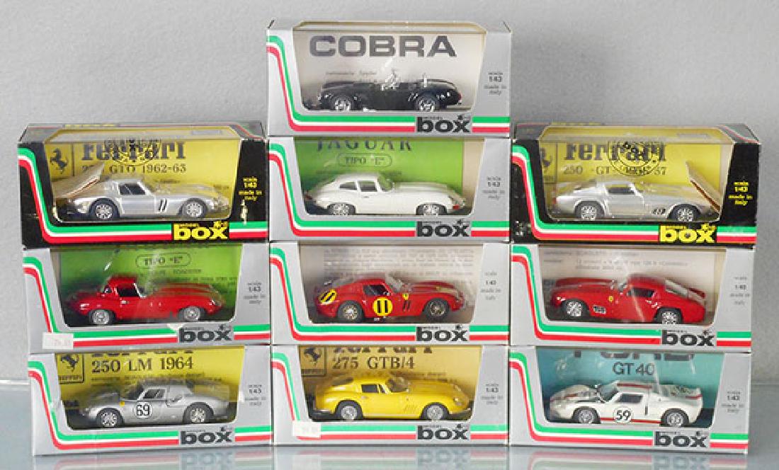 10 MODEL BOX LEMANS MODELS (1 of 1)