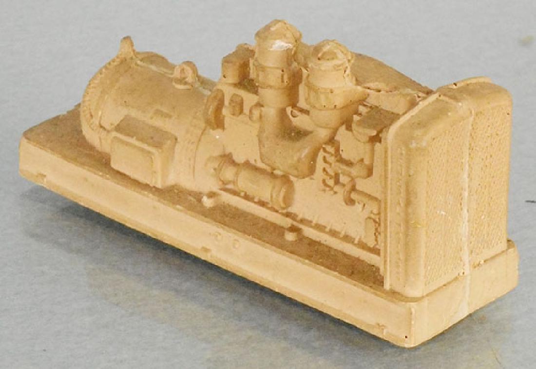 LIONEL 6520 GENERATOR MOLD: hard rubber mold for generator, C6-7.