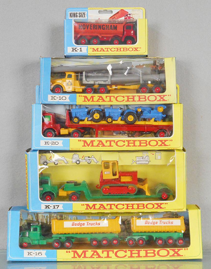 5 MATCHBOX KING SIZE VEHICLES (1 of 1)