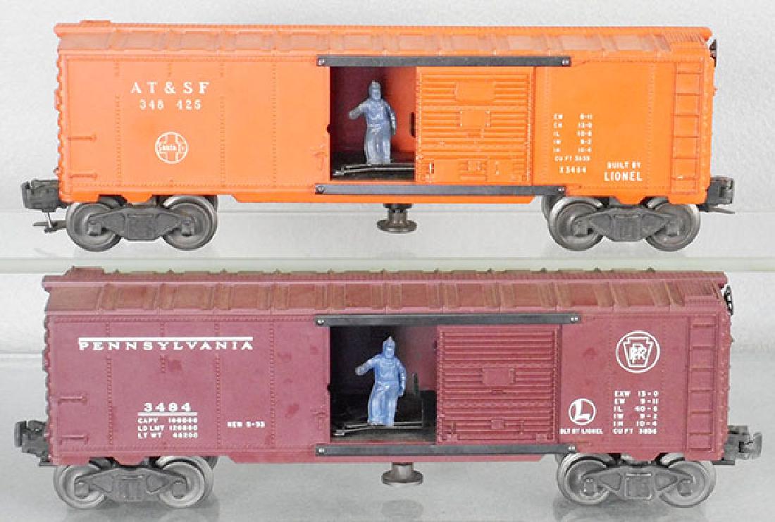 2 LIONEL OPERATING BOX CARS (1 of 1)