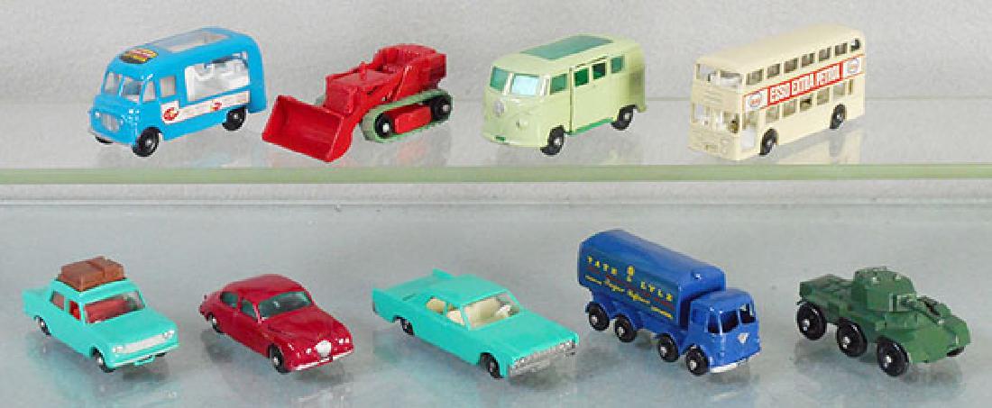 9 MATCHBOX VEHICLES (1 of 1)