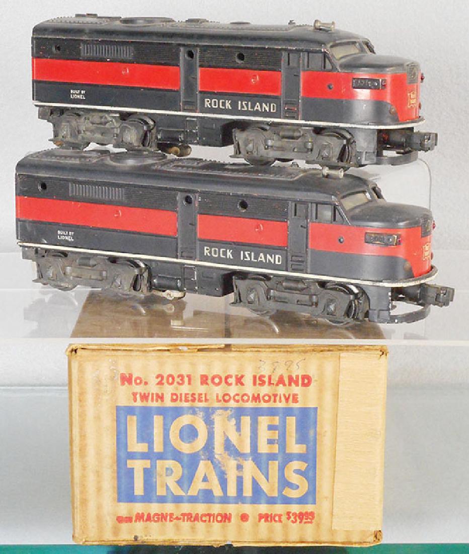 LIONEL 2031 ROCK ISLAND ALCOS (1 of 1)