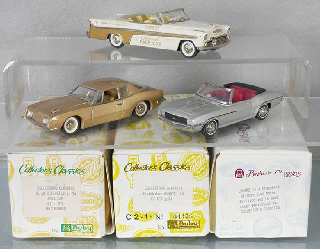3 BUBY COLLECTORS CLASSICS MODELS (1 of 1)