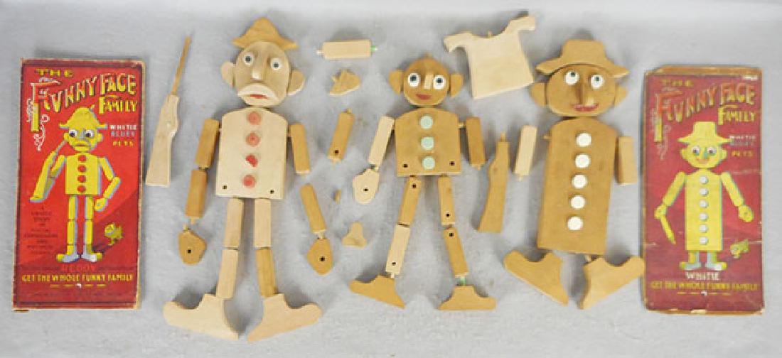 MILTON BRADLEY FUNNY FACE FAMILY (1 of 1)