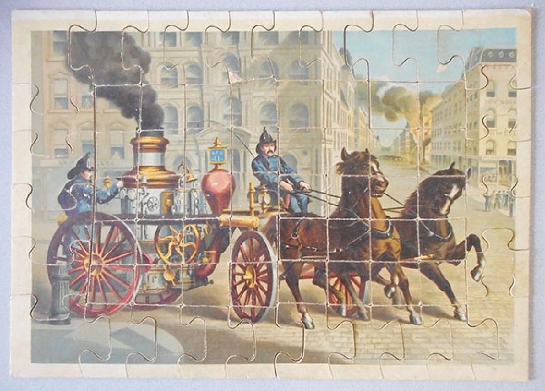 MCLOUGHLIN & MILTON BRADLEY FIRE PUZZLES (1 of 2)
