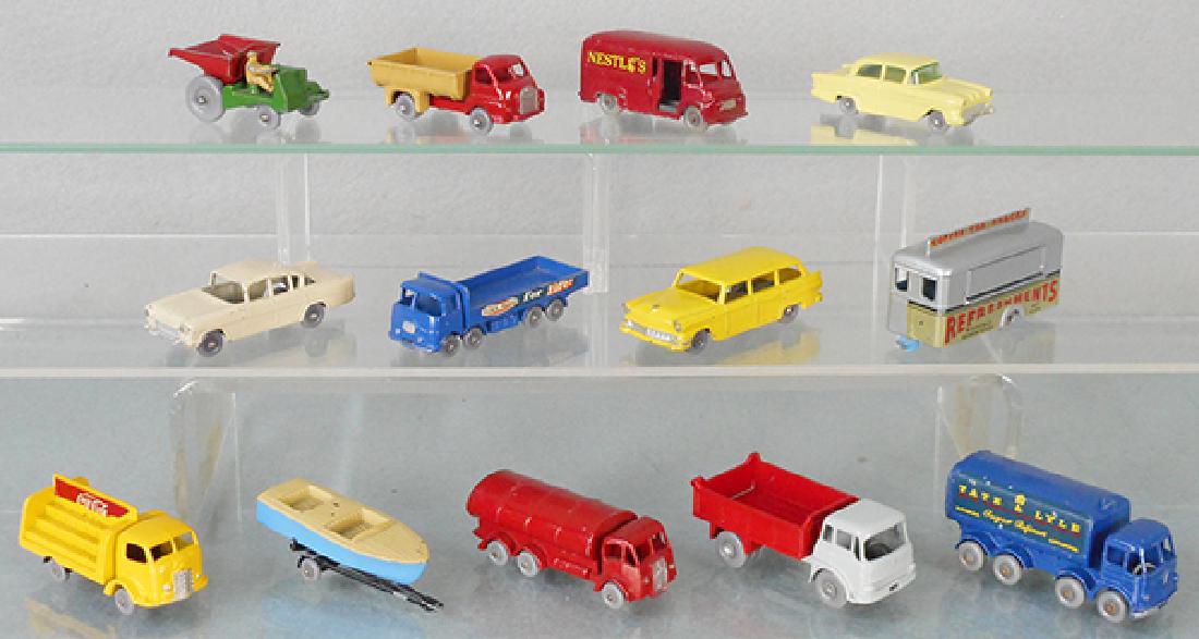 13 MATCHBOX VEHICLES (1 of 1)