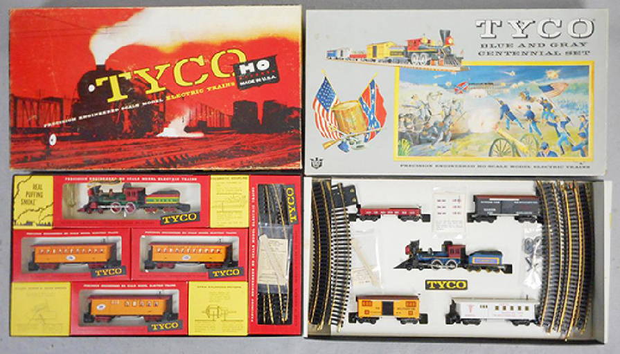 2 Tyco Train Sets