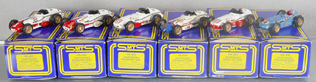 6 SMTS WATSON ROADSTERS: RL20, years 1959 through 1964, orig boxes & inserts, C9.