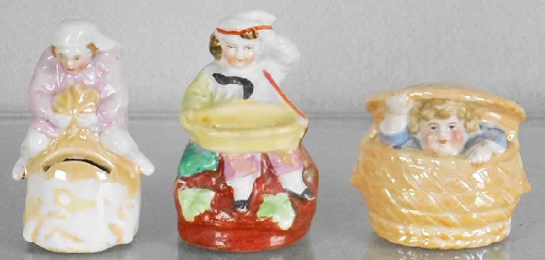 3 PORCELAIN BANKS (1 of 2)