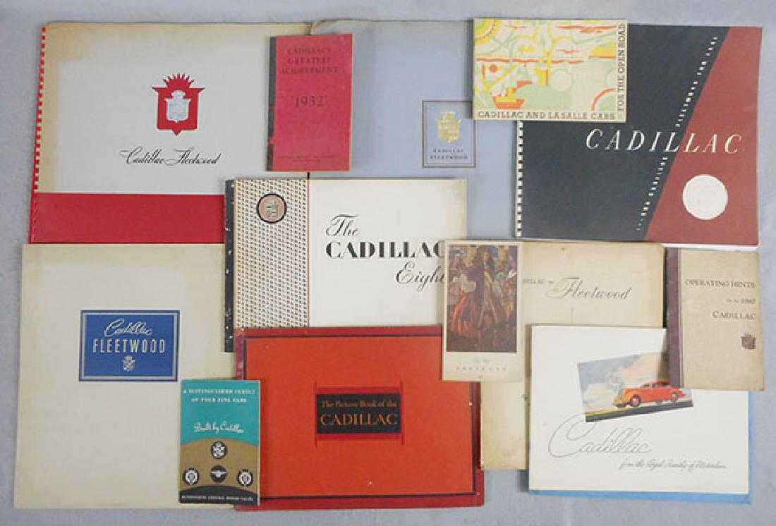 12 CADILLAC FLEETWOOD BROCHURES (1 of 1)