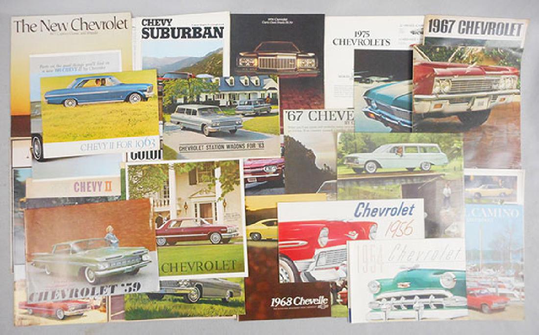 CHEVROLET CAR BROCHURES (1 of 1)