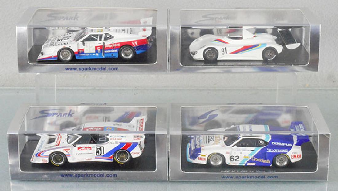 4 SPARK MODEL RACE CARS (1 of 1)