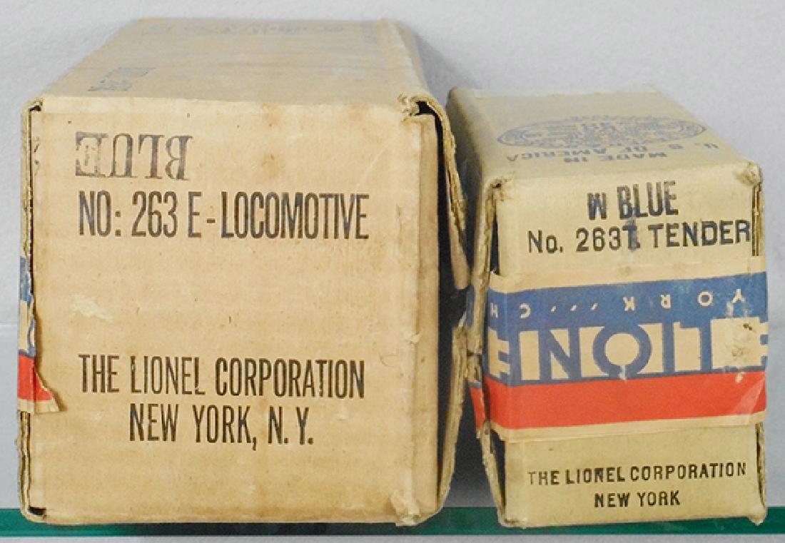 LIONEL BLUE COMET BOXES (1 of 1)