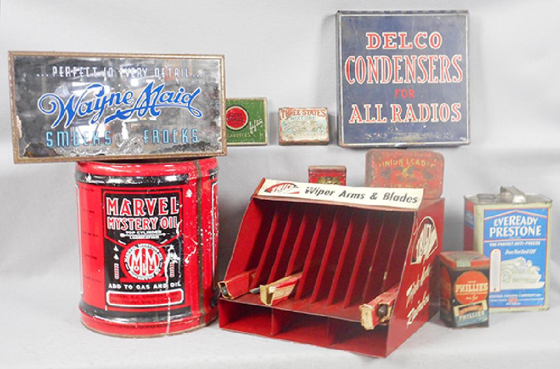 10 ADVERTISING TINS (1 of 1)