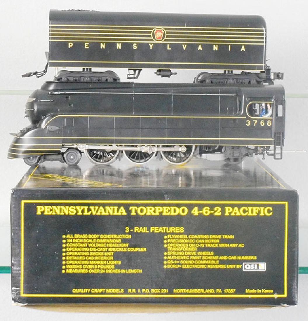 WEAVER PRR TORPEDO LOCO & TENDER (1 of 1)