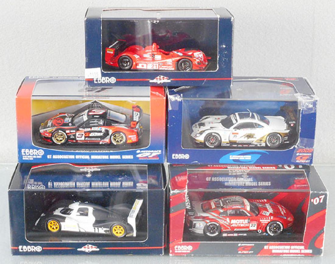 5 EBBRO SCALE MODEL RACERS (1 of 1)