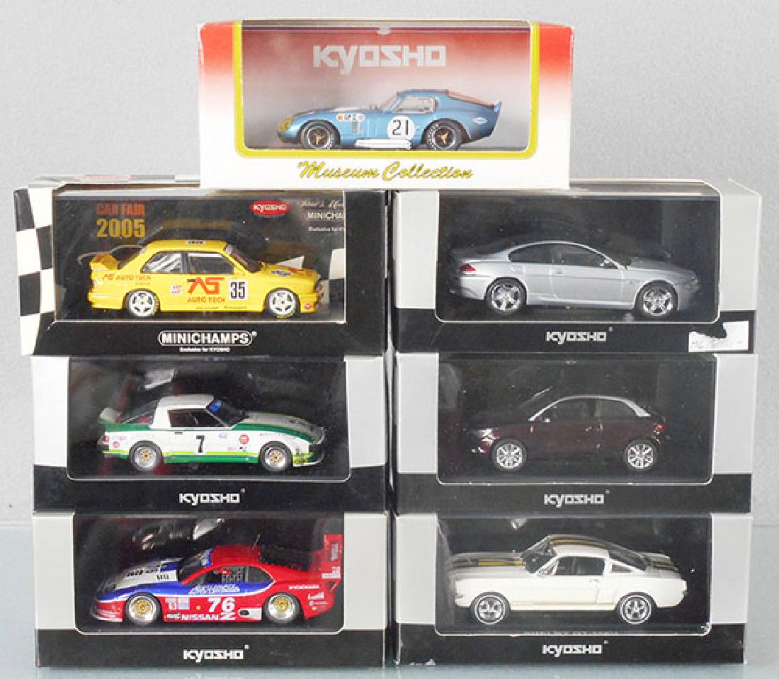 7 KYOSHO MODEL RACE CARS (1 of 1)